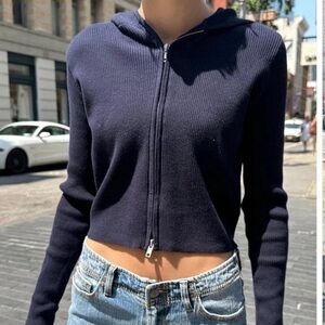 Black brandy Melville sweatshirt